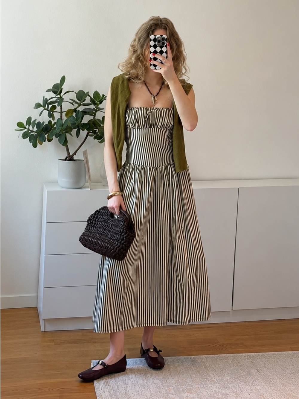 ZARA BNWT STRIPED COMBINATION POPLIN DRESS. STRIPED 0858/159/104